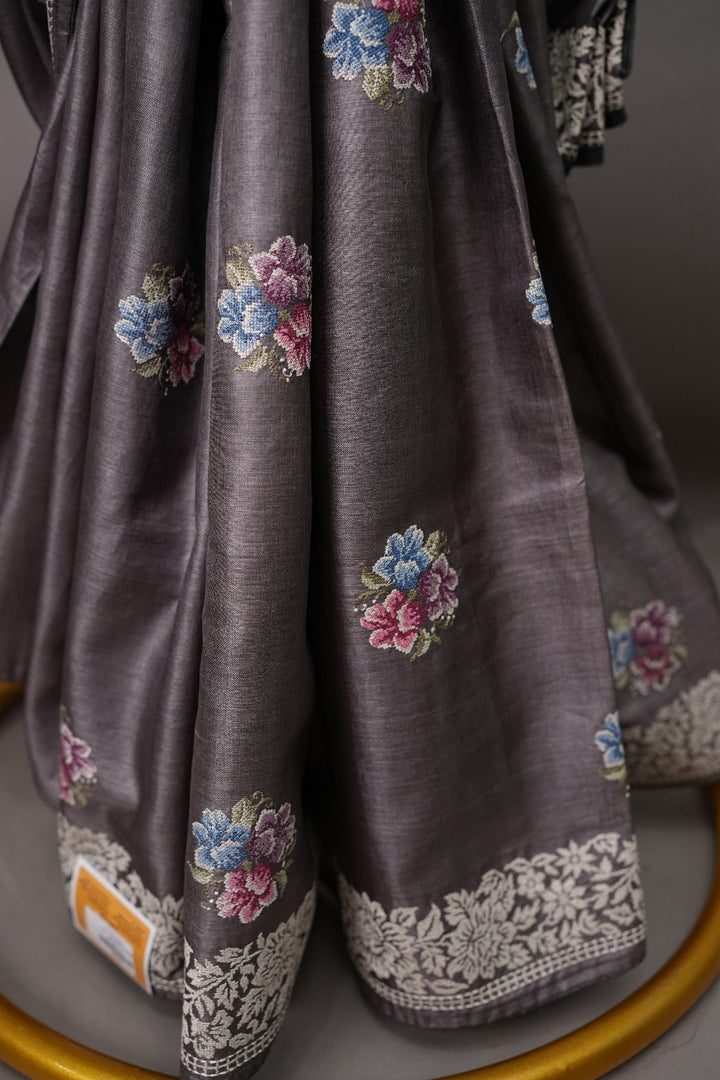 Pure Tussar Saree TSA2295