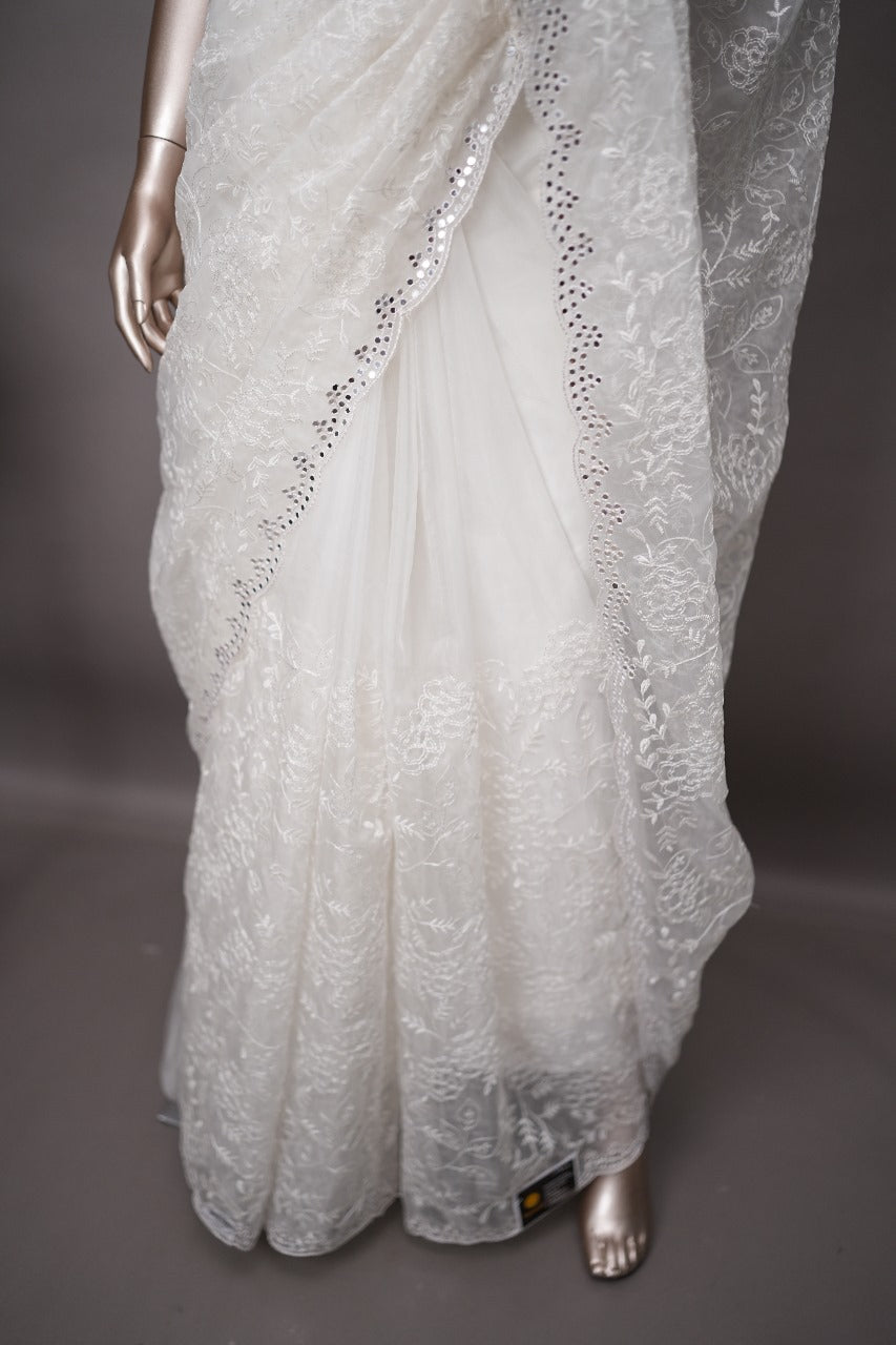 Organza Saree TSA2377