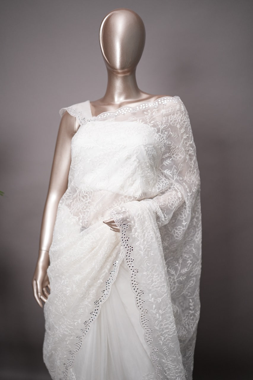 Organza Saree TSA2377