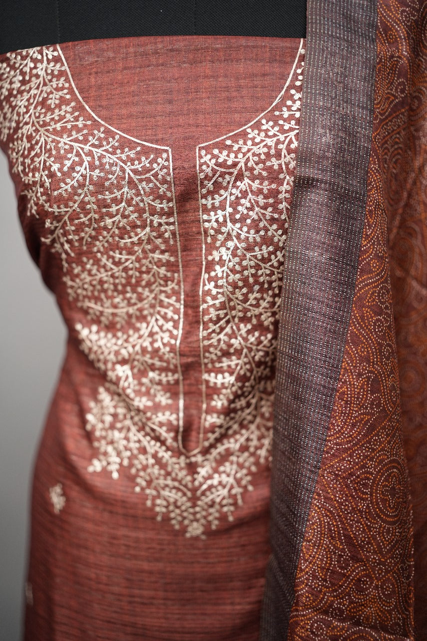 Semi Silk Salwar TSS2383