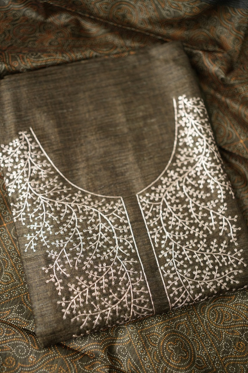 Semi Silk Salwar TSS2383