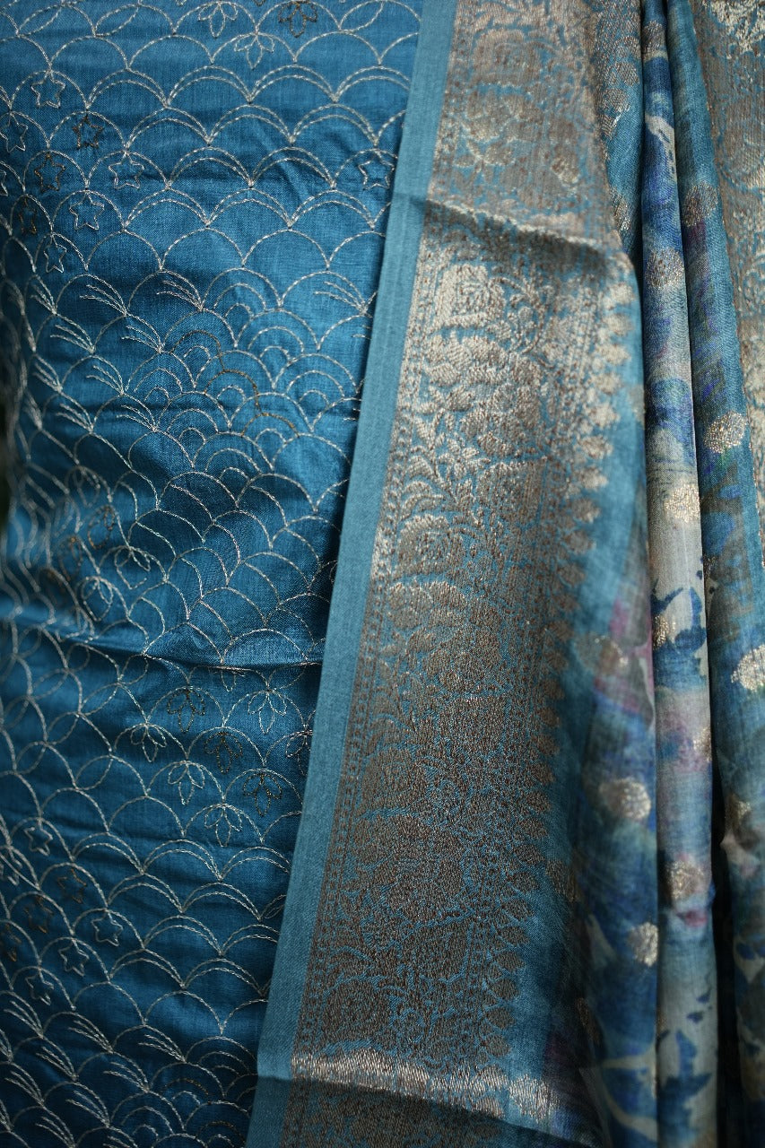 Tussar Silk Salwar TSS2389