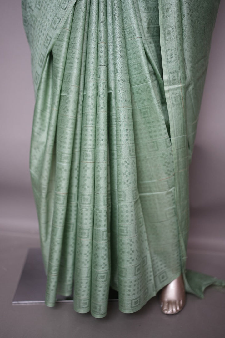 Semi-Tussar Saree TSA2434