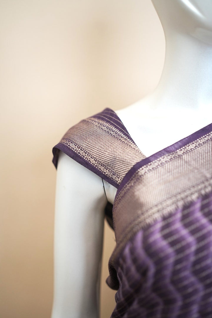 Chanderi Silk Saree TSA2492