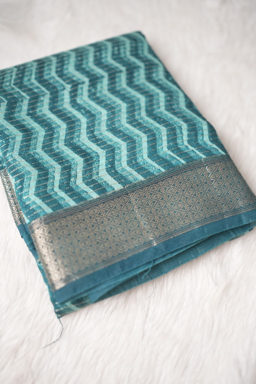 Chanderi Silk Saree TSA2492