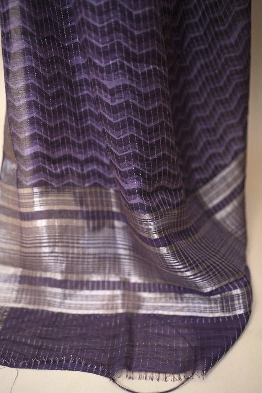 Chanderi Silk Saree TSA2492