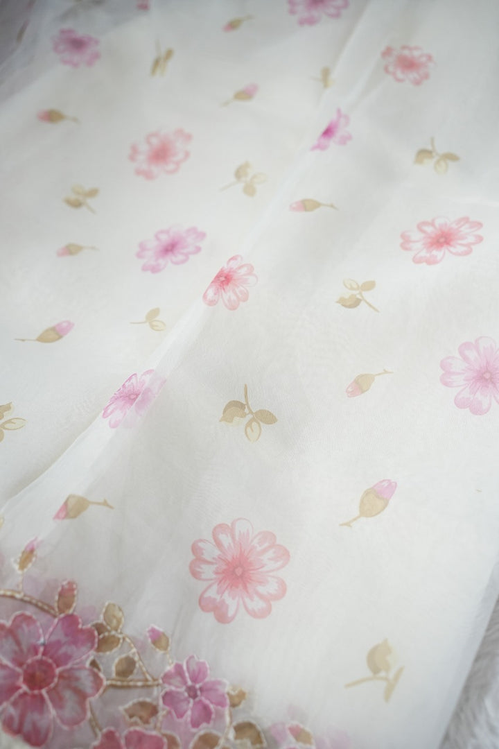 Organza Saree TSA304