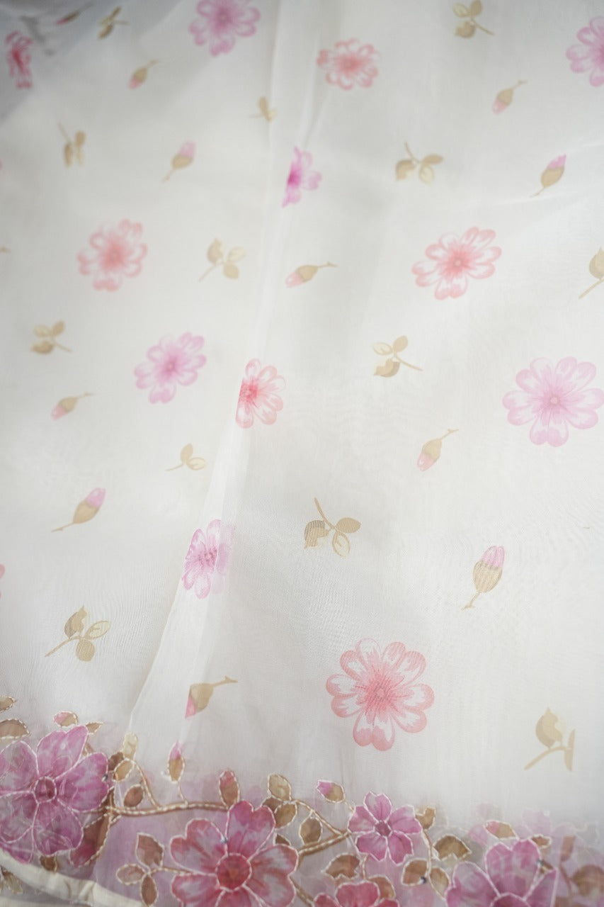 Organza Saree TSA304