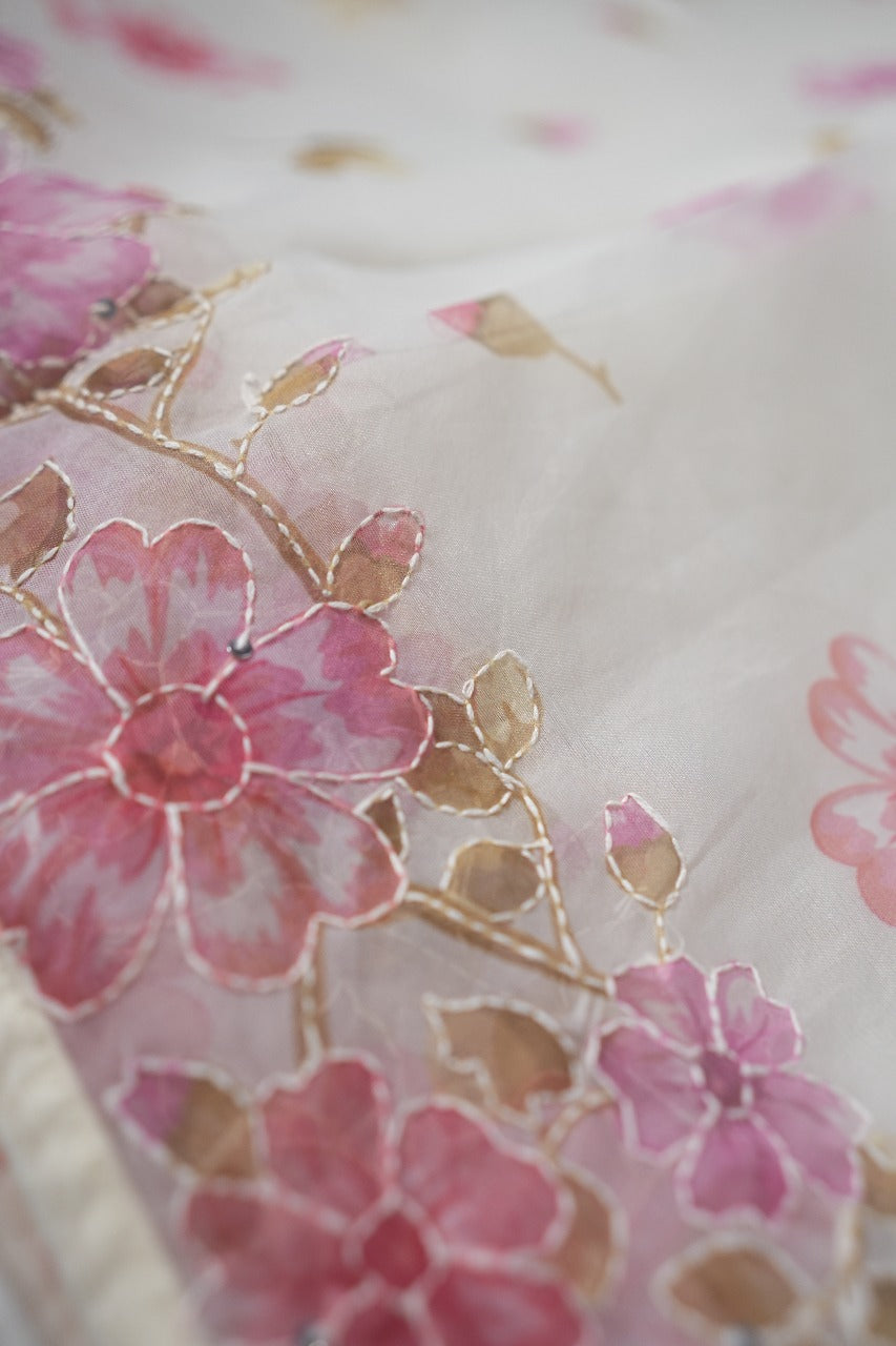 Organza Saree TSA304