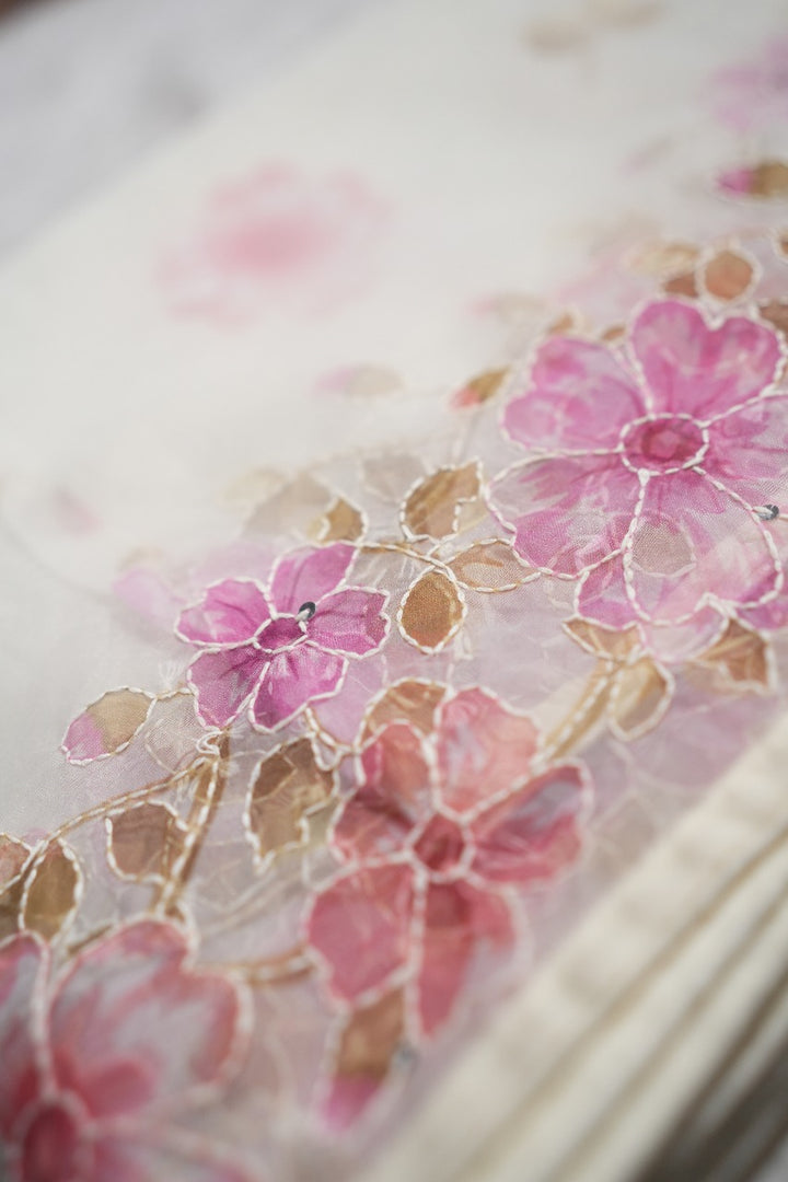 Organza Saree TSA304