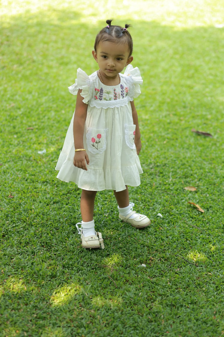 A-Line Embroidered Dress TB102