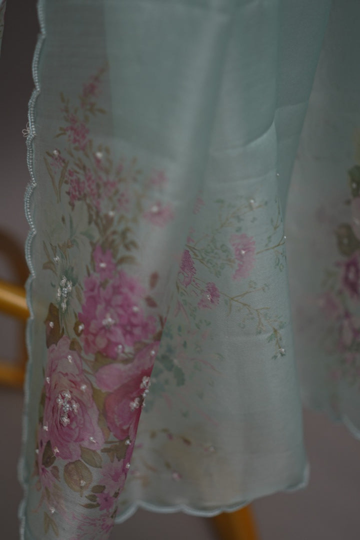 Organza Saree TSA2734