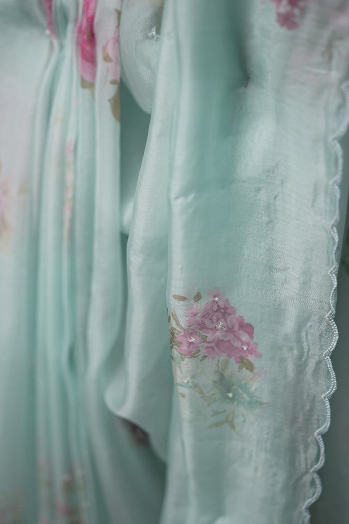 Organza Saree TSA2734