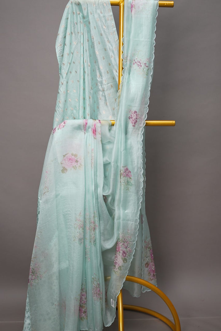 Organza Saree TSA2734
