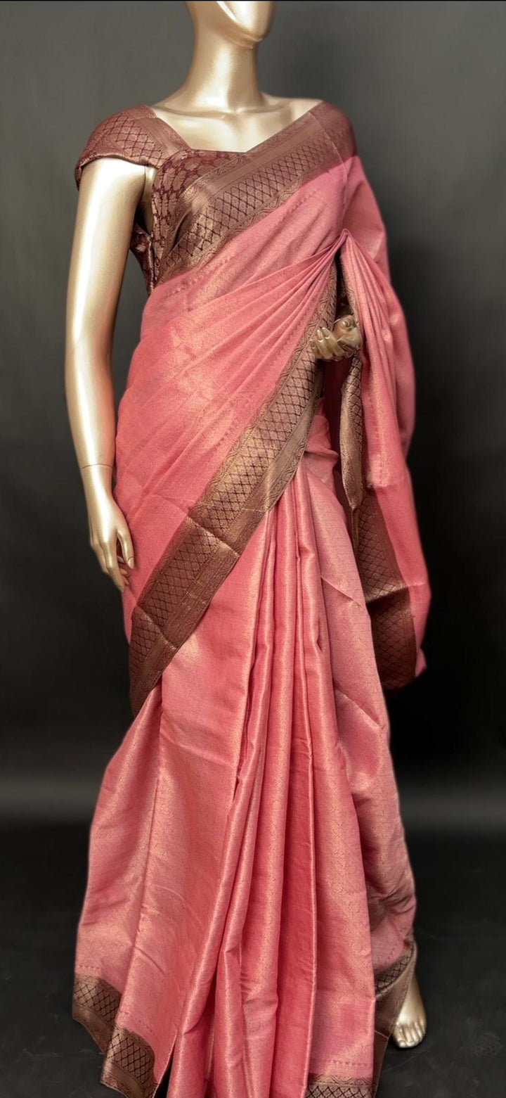 Semi-silk saree TSA2745