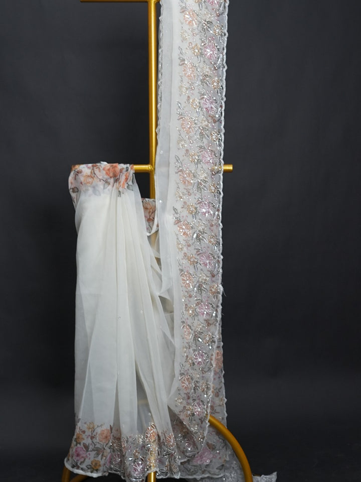 Organza Saree TSA2757