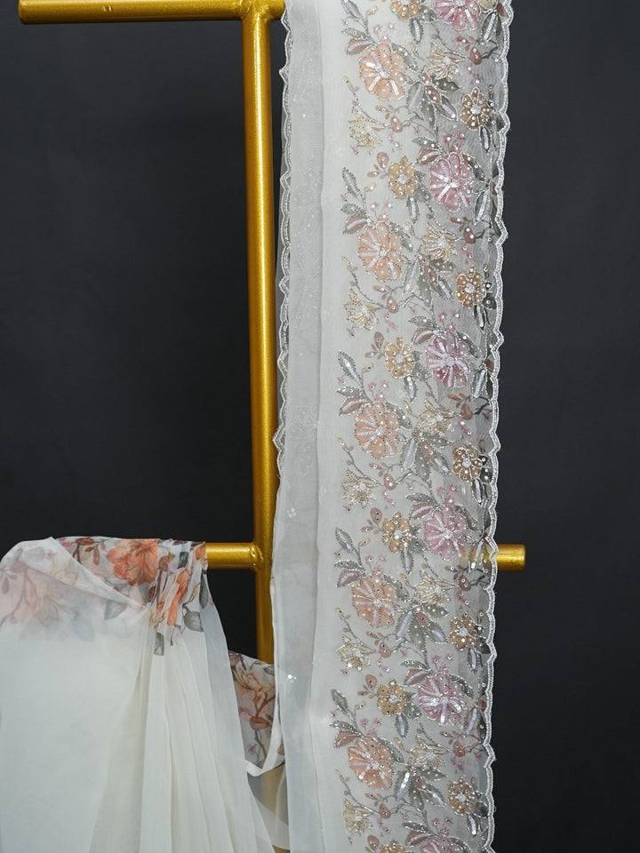 Organza Saree TSA2757