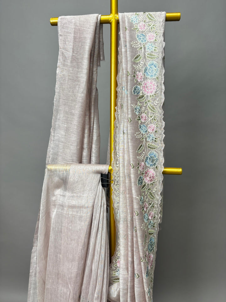Linen Saree  TSA2778