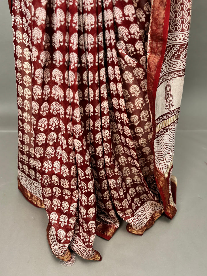 Cotton Saree TSA323