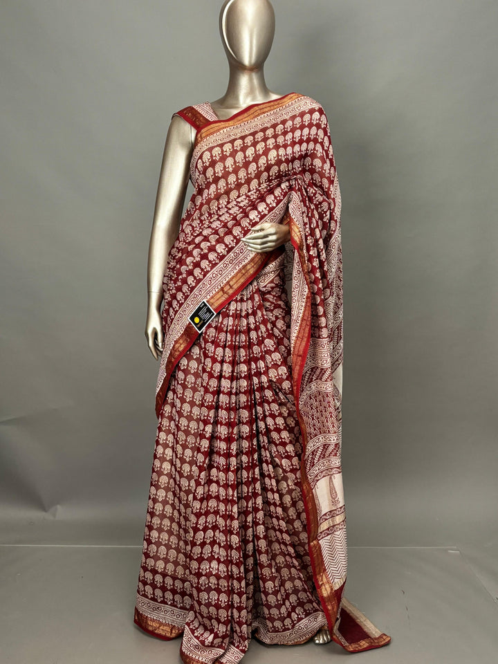 Cotton Saree TSA323