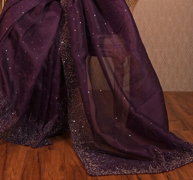Organza Saree TSA325