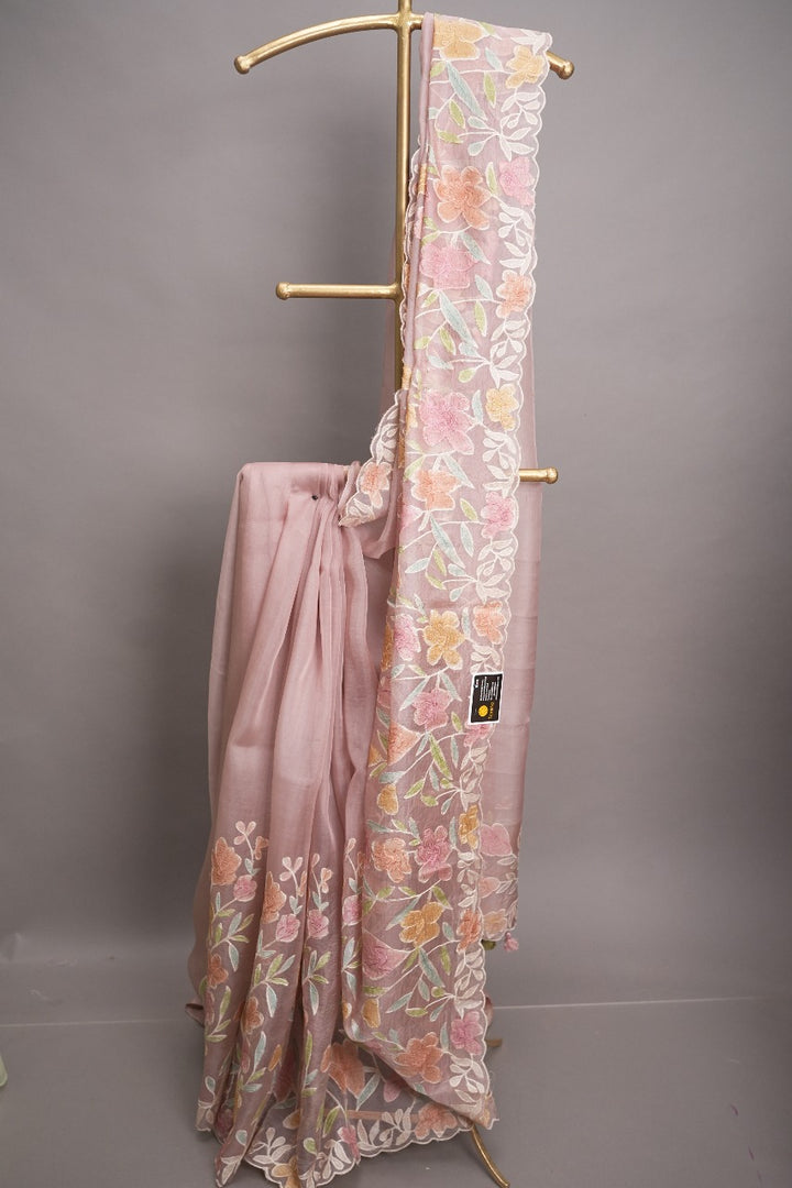 Applique work Saree TSA2812