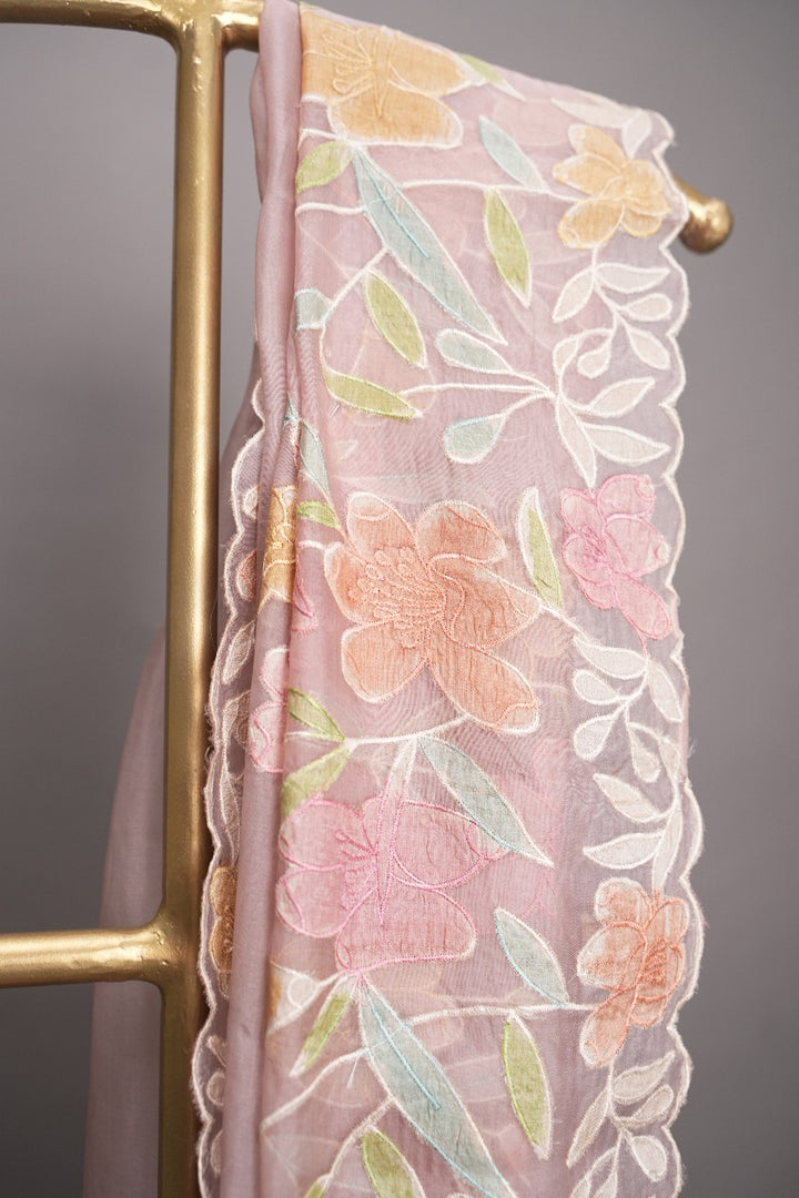 Applique work Saree TSA2812