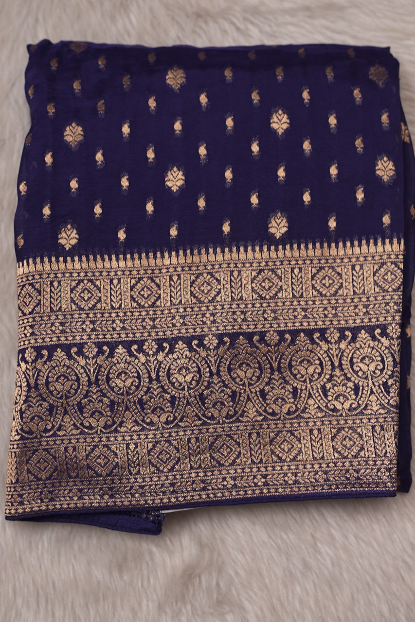 Banarasi Viscose Organza Salwar TSS2908