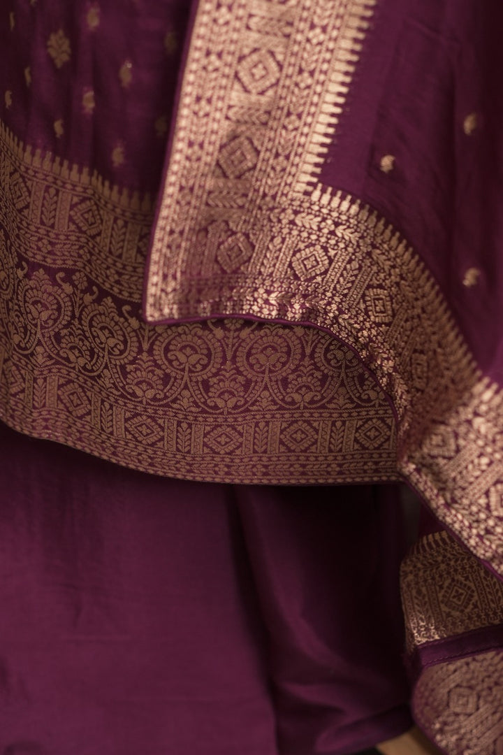 Banarasi Viscose Organza Salwar TSS2908