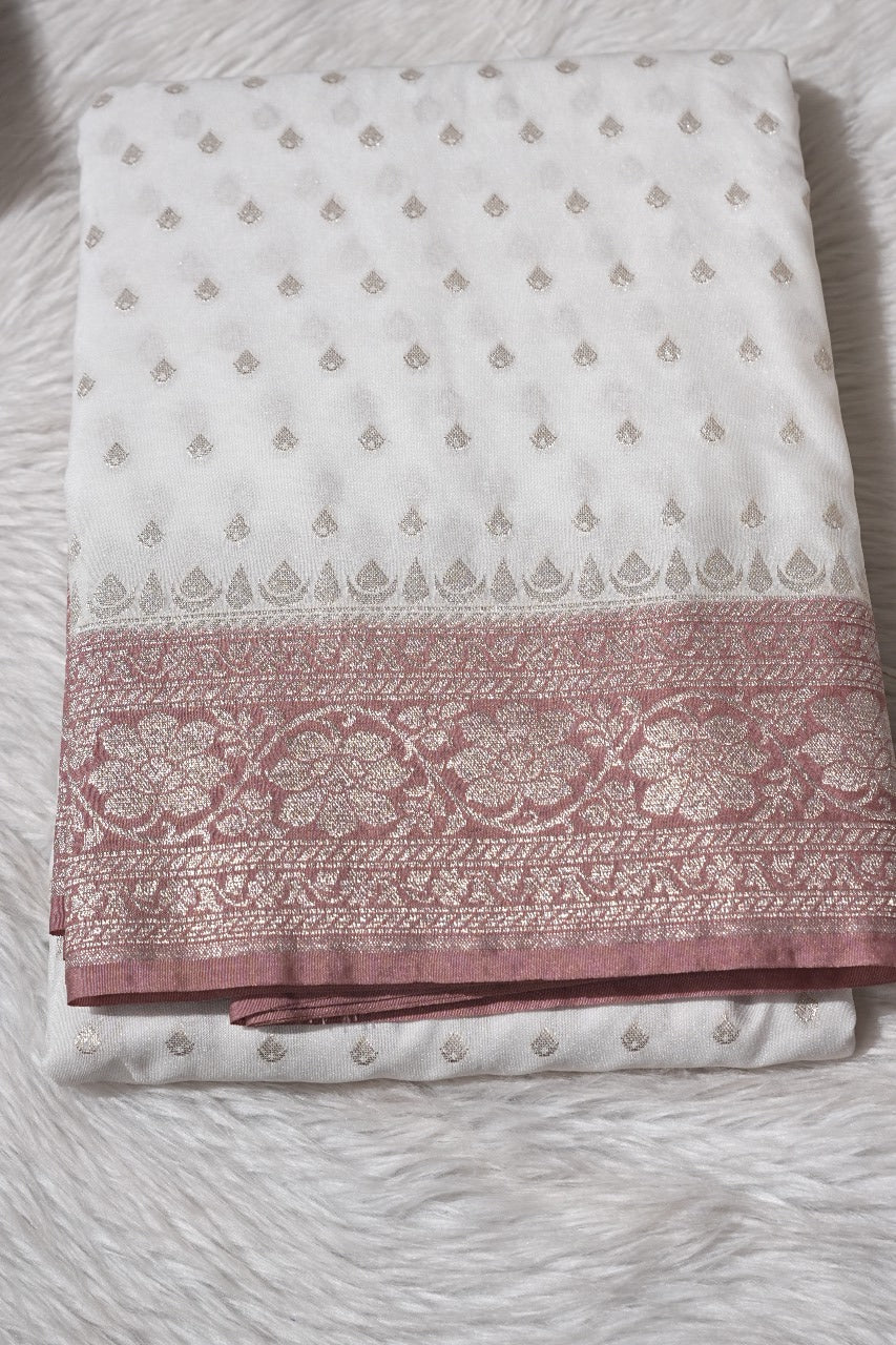 Semi Banarasi Saree TSA2912