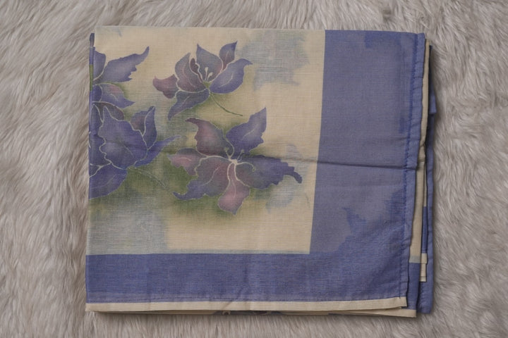 Digital Print Cotton Saree TSA2933