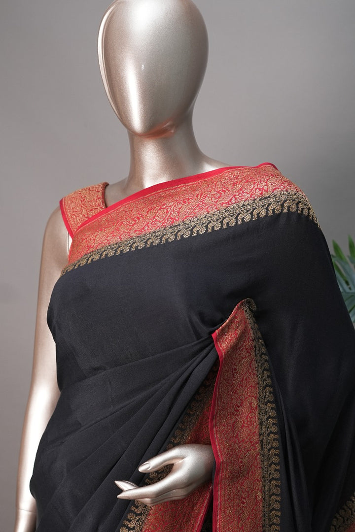 Georgette Banarasi Saree TSA2959