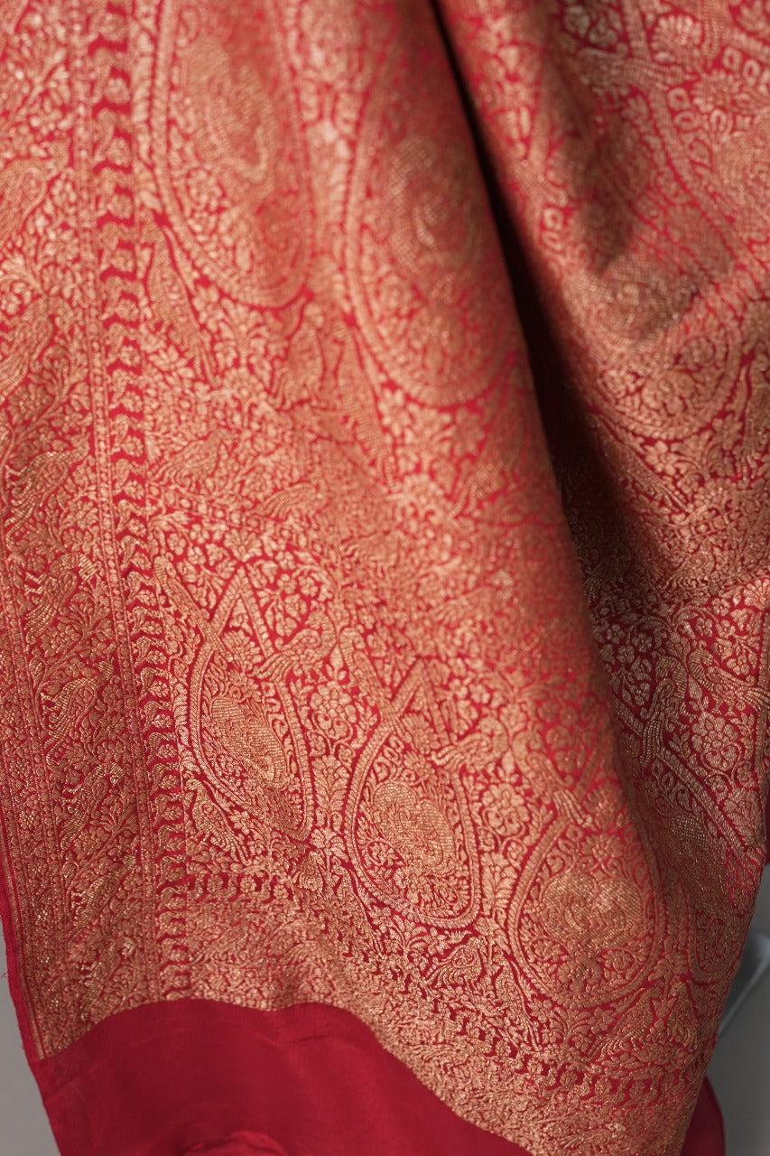 Georgette Banarasi Saree TSA2959