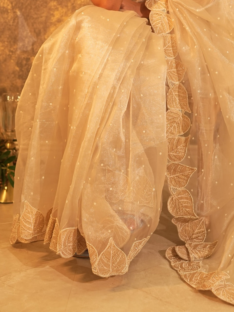 Organza Saree TSA333