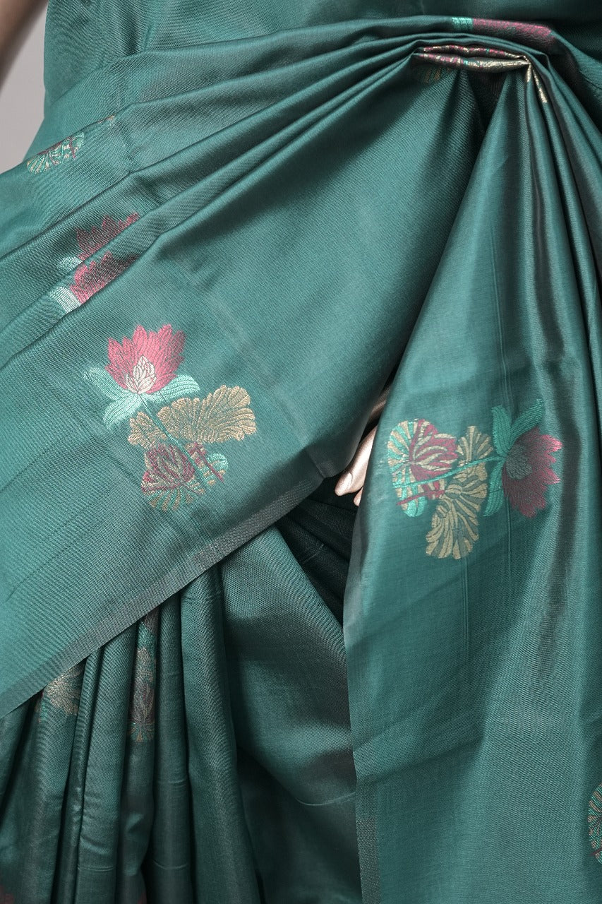 Semi-Silk Saree TSA2964