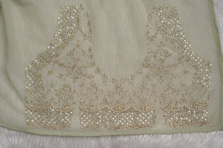 Crushed Tissue Saree TSA2981