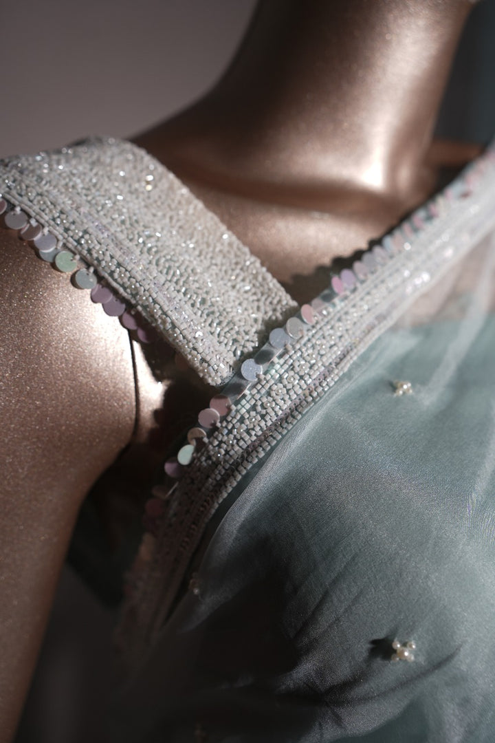 Organza Saree TSA2998
