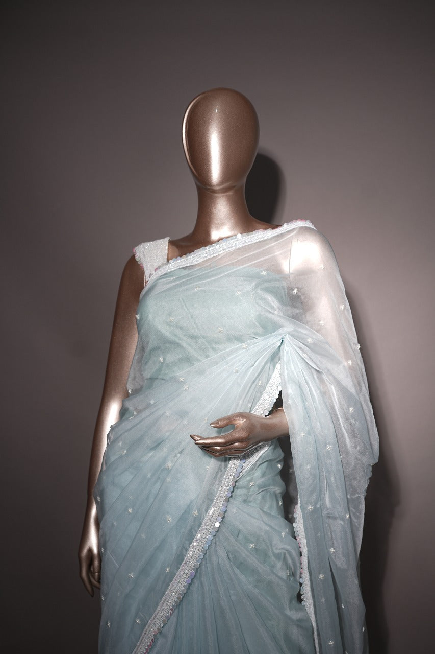 Organza Saree TSA2998