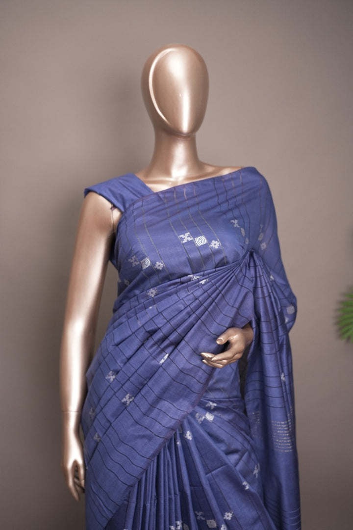 Semi-Tussar Saree TSA3005