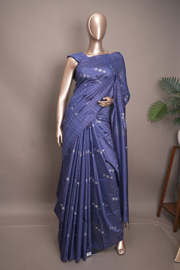 Semi-Tussar Saree TSA3005