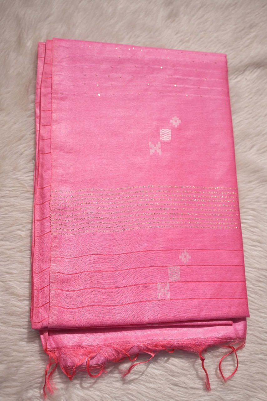 Semi-Tussar Saree TSA3005