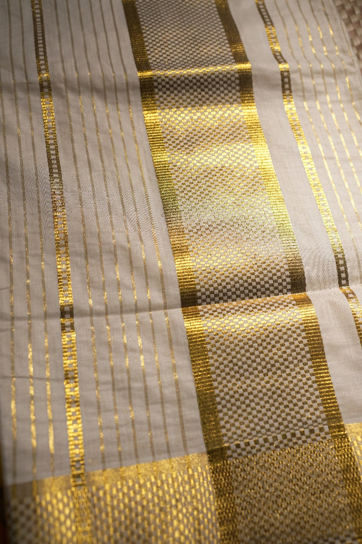Cotton Onam Saree TSA335