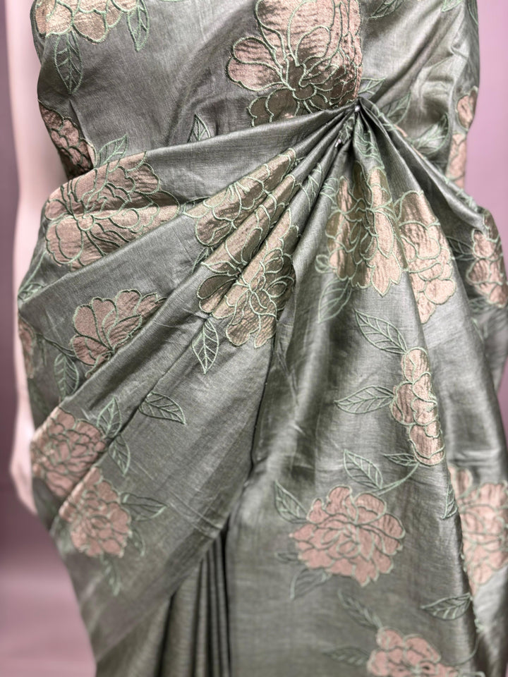 Tussar Saree TSA3015