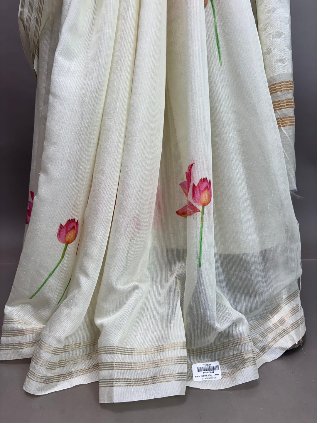 Chanderi Mix Saree TSA3019