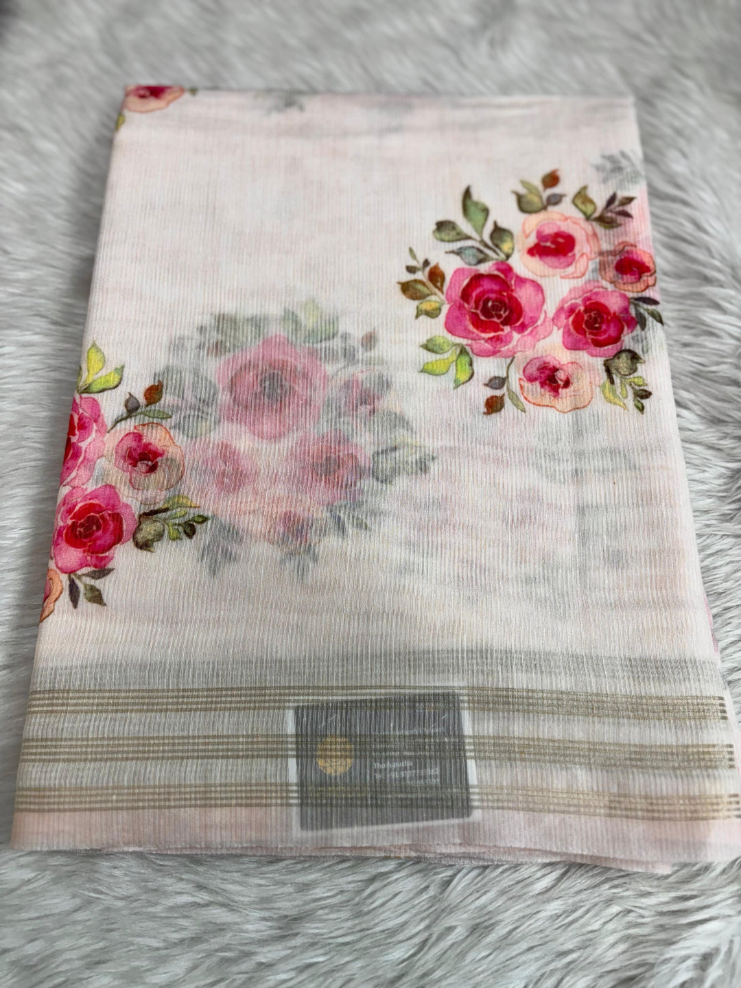 Chanderi Mix Saree TSA3019