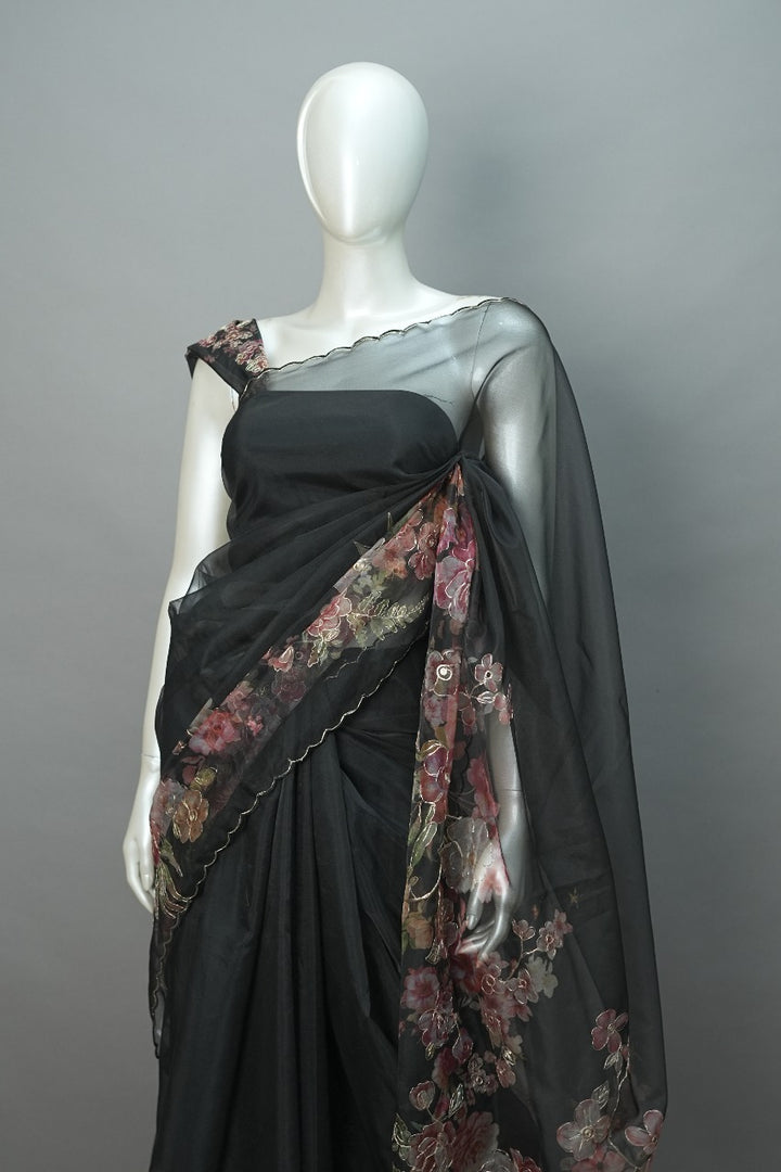 Organza Saree TSA3023