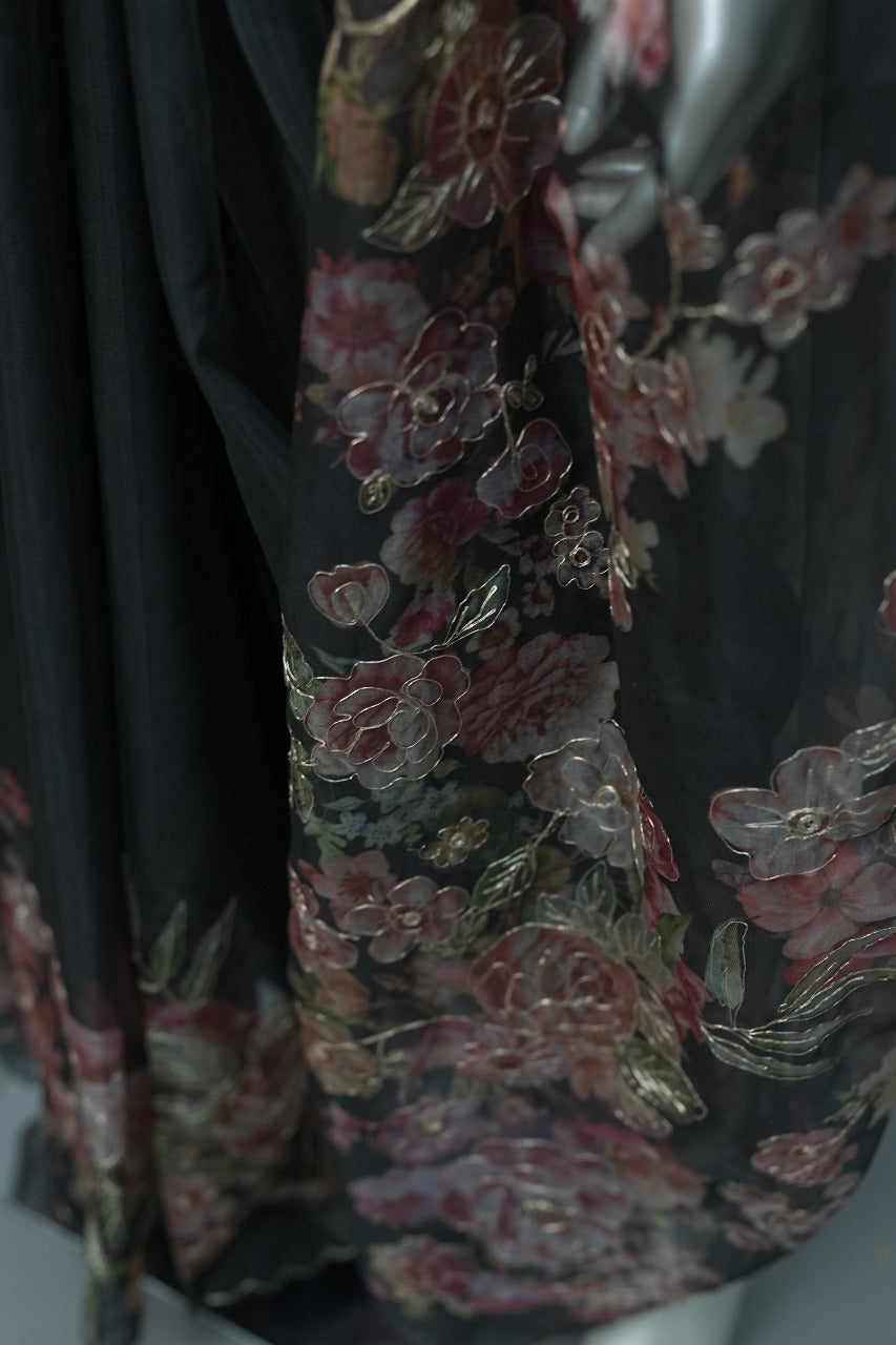 Organza Saree TSA3023