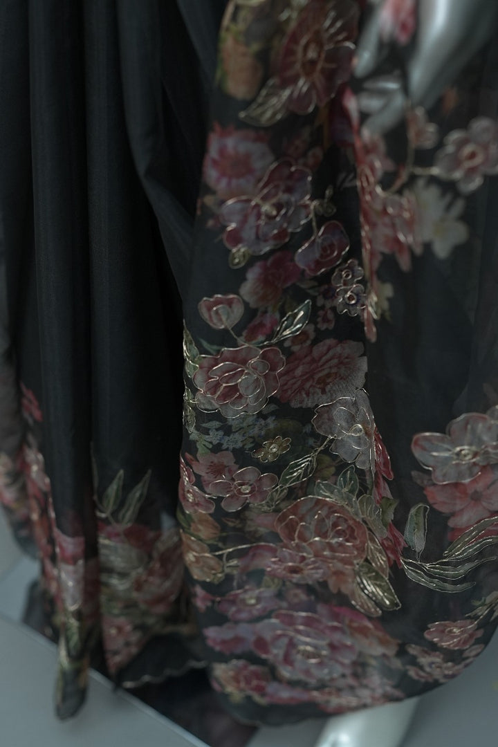 Organza Saree TSA3023