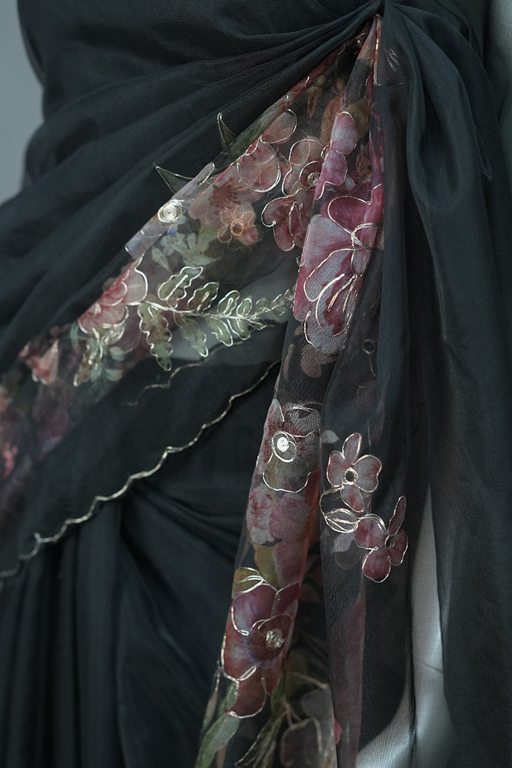 Organza Saree TSA3023