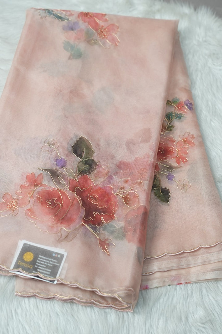 Organza Saree TSA3023